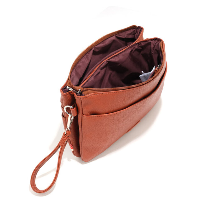 CoLab Sarah Crossbody/Clutch in Cinnamon