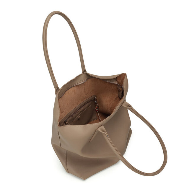 CoLab Enne Large Tote in Taupe