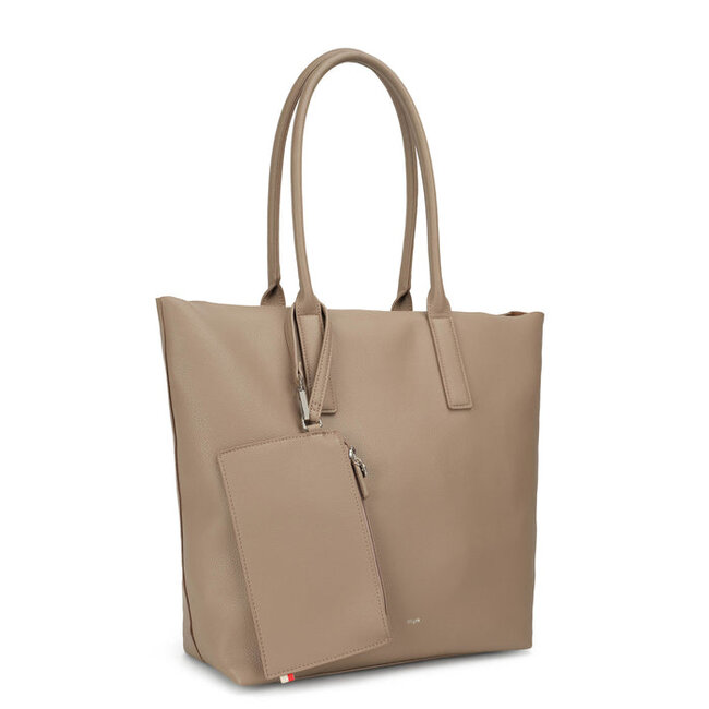 CoLab Enne Large Tote in Taupe