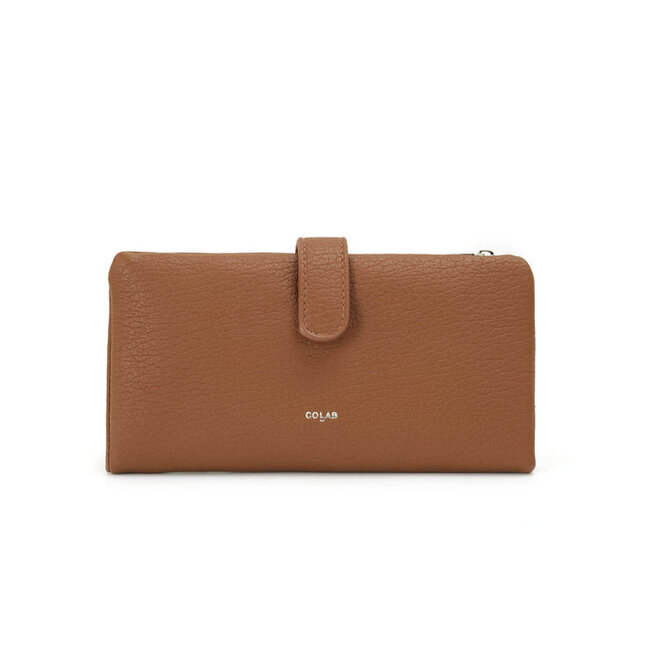 CoLab Luca Compact Wallet in Cortado