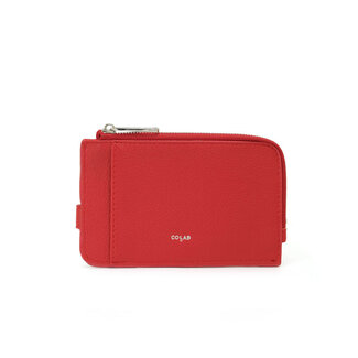CoLab Madelyn Small Wallet in Cherry Red