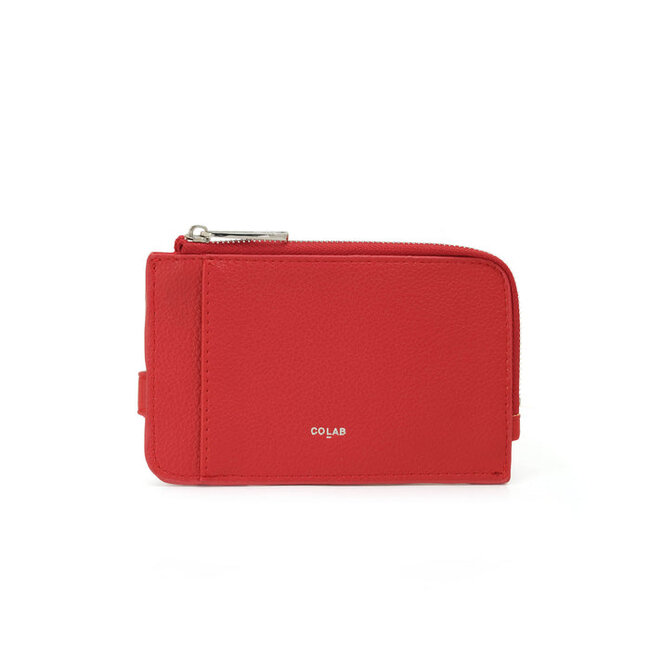 CoLab Madelyn Small Wallet in Cherry Red
