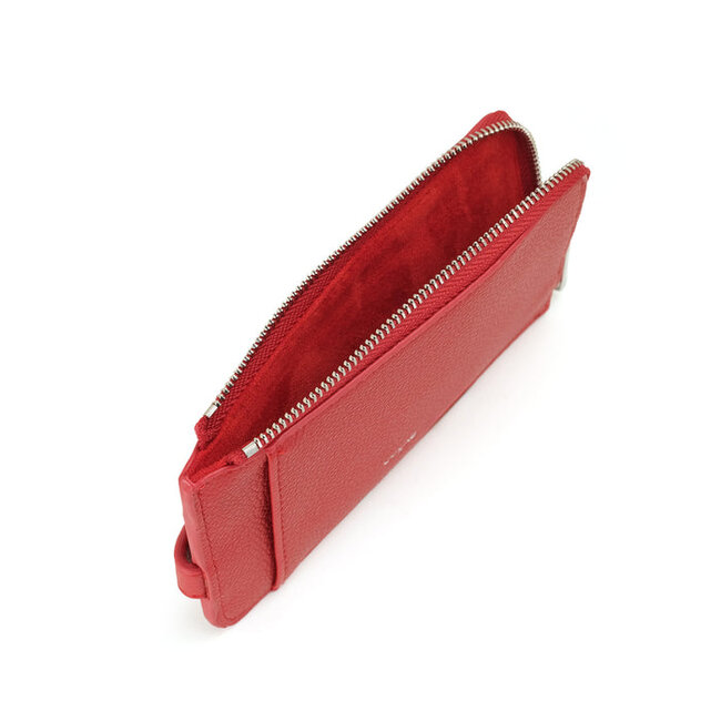 CoLab Madelyn Small Wallet in Cherry Red