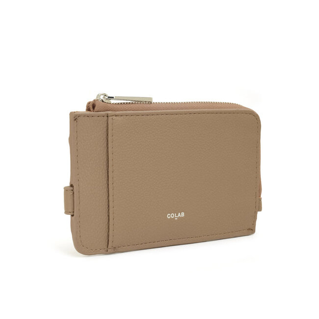 CoLab Madelyn Small Wallet in Taupe