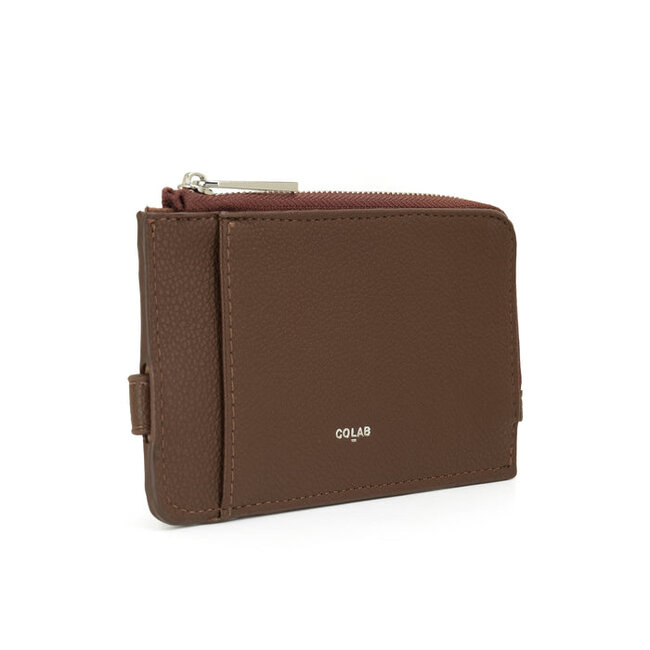 CoLab Madelyn Small Wallet in Chocolate