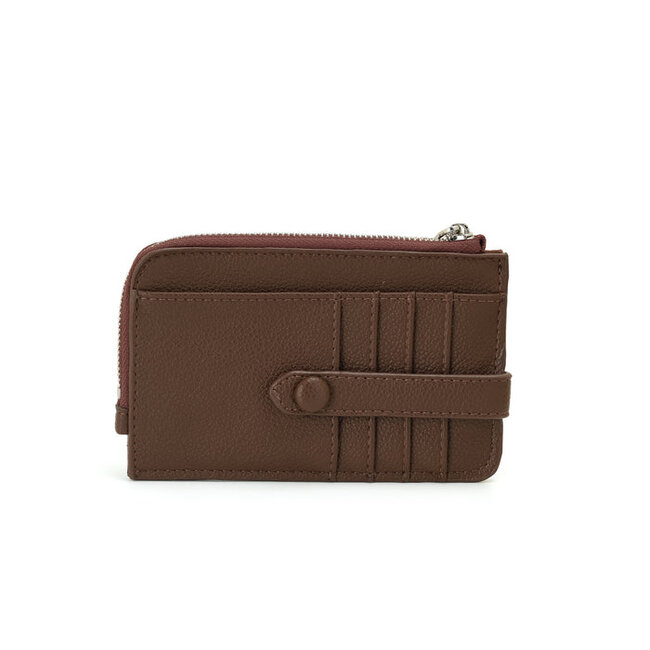 CoLab Madelyn Small Wallet in Chocolate