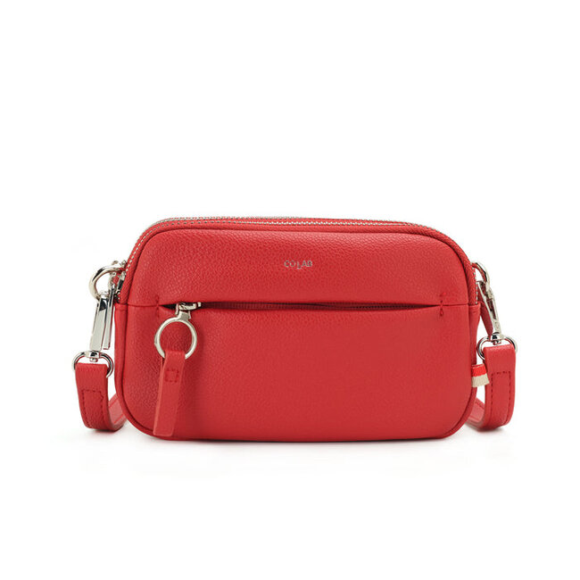CoLab Grece Crossbody in Cherry Red