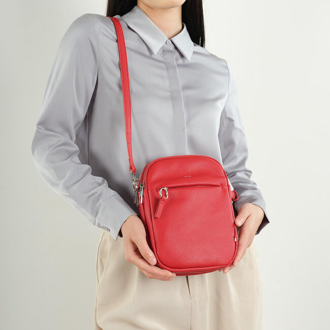 CoLab Nicky Crossbody - Cherry Red
