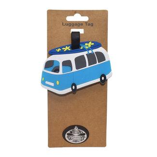 shagwear Luggage Tag  - Dark Blue Van
