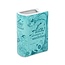 Small Book Vase - Alice in Wonderland Blue