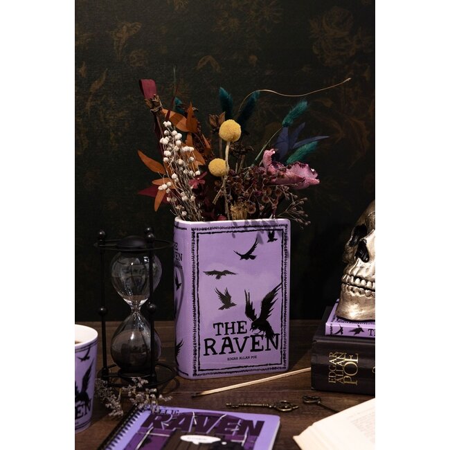 Large Book Vase - The Raven