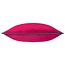 Meridian Velvet Cushion Raspberry/Teal