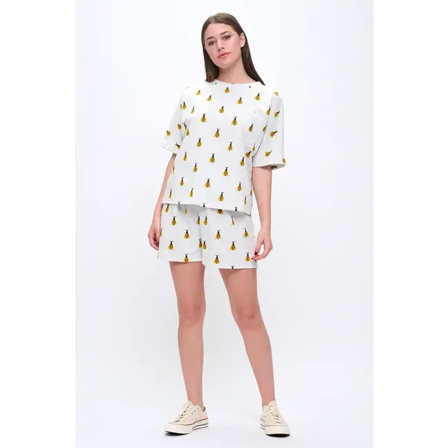 All Over Bee Relaxed Fit T-Shirt