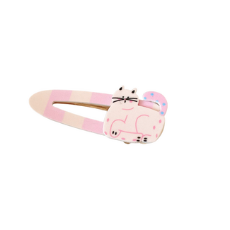 E&S Accessories Pink Cat Barrette