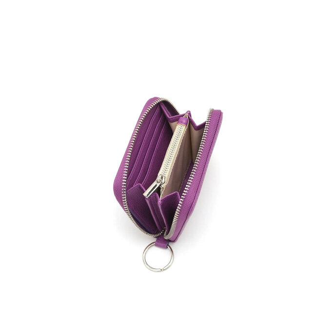 CoLab Kelly Small Wallet in Grape