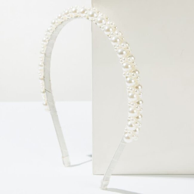 E&S Accessories Pearl Headband (more colours)