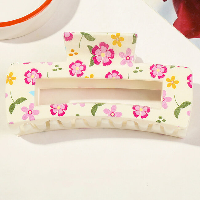 E&S Accessories Floral Patterned Hair Claw (more designs)
