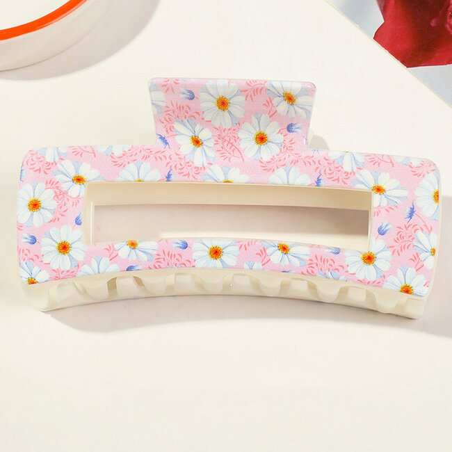 E&S Accessories Floral Patterned Hair Claw (more designs)