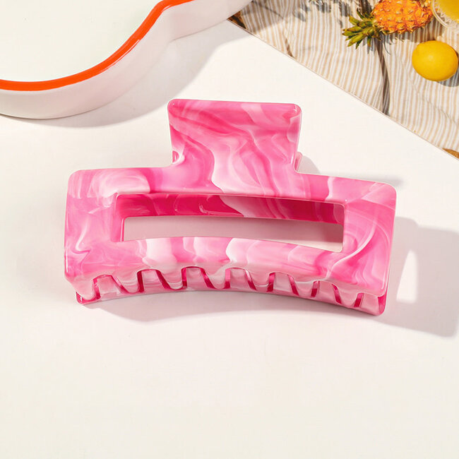 E&S Accessories Marbled Rectangular Claw Small (more colours)