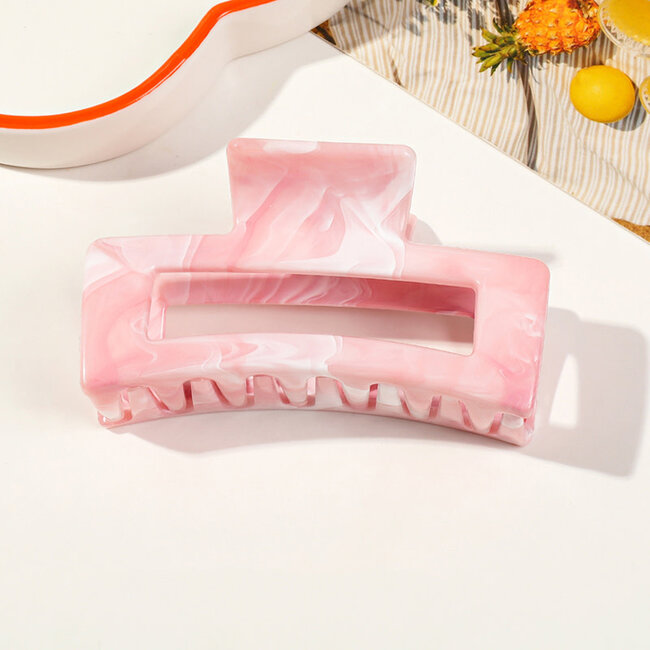 E&S Accessories Marbled Rectangular Claw Small (more colours)