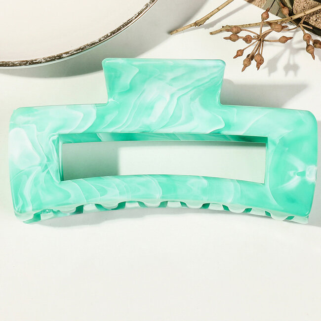 E&S Accessories Marbled Rectangular Claw Large (more colours)