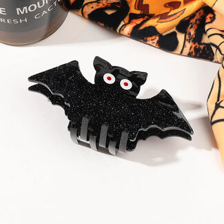 E&S Accessories Hair Claw Bat Black