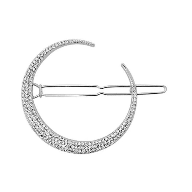 E&S Accessories Moon Barrette (more colours)