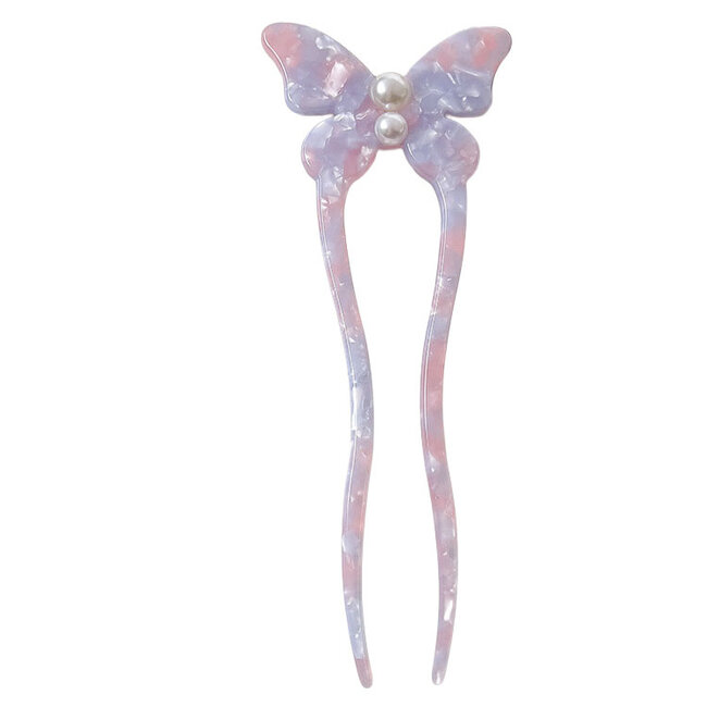 E&S Accessories Butterfly U-Shaped Hairpin (more colours)