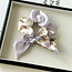 E&S Accessories Floral with Ties Scrunchies