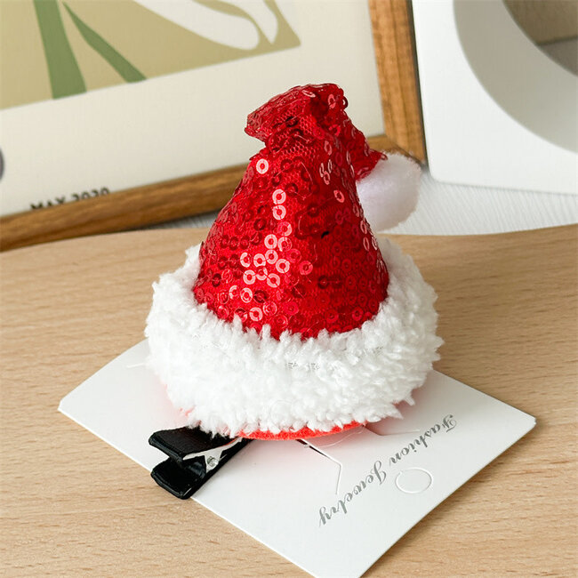 E&S Accessories Santa Hat Barrette