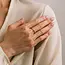 Lover’s Tempo Lyric Ring - Gold - Waterproof