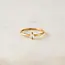 Lover’s Tempo Lyric Ring - Gold - Waterproof