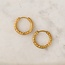 Lover’s Tempo Brit Hoop Earrings - Gold - Waterproof