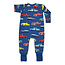 Cars & Trucks Blue Baby Pajamas