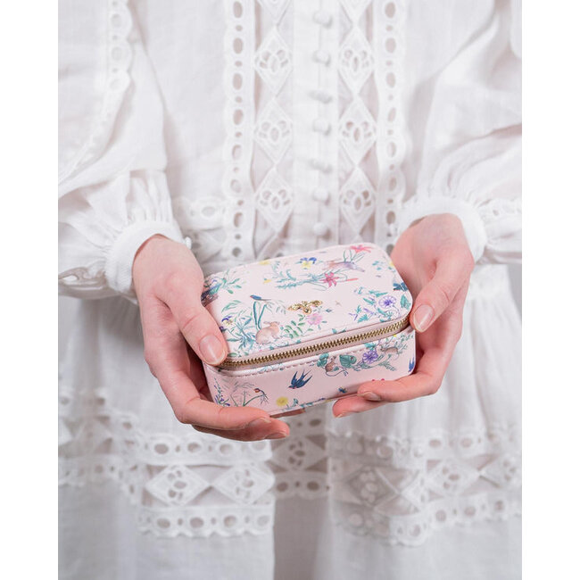 Fable England Fable High Tea Pink Small Jewellery Box