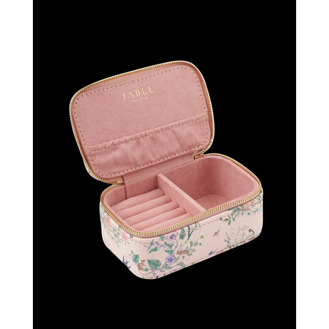 Fable England Fable High Tea Pink Small Jewellery Box