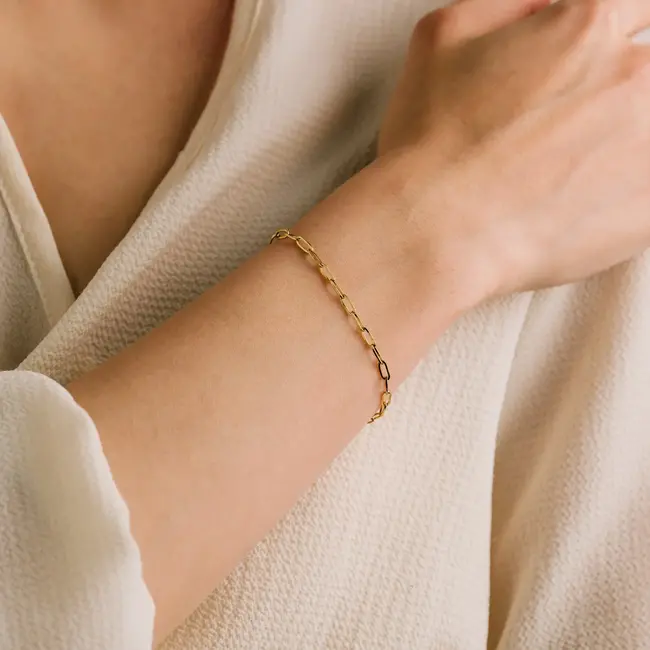 Lover’s Tempo Paperclip Bracelet - Waterproof (more colours)