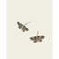 Fable England Fable Deco Butterfly Blue Stud Earrings