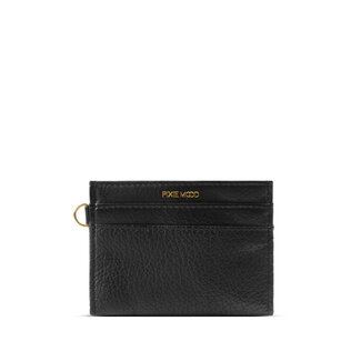 Pixie Mood Alex Card Holder Black Pebbled
