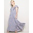 Elloh Maxi Dress with Pockets in Dusty Blue