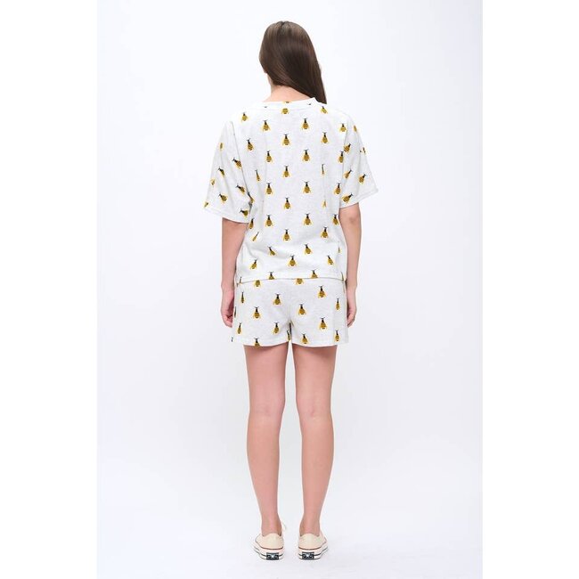 All Over Bee Relaxed Fit T-Shirt