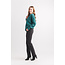 Papillon Marl Knit Sweater With Rib Trim