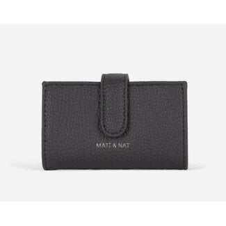 Matt & Nat Crepe Grain Coal Cardholder