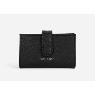 Matt & Nat Crepe Grain Black Cardholder