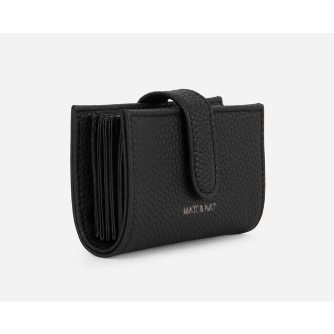 Matt & Nat Crepe Grain Black Cardholder