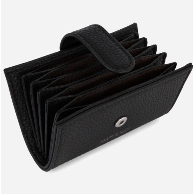 Matt & Nat Crepe Grain Black Cardholder
