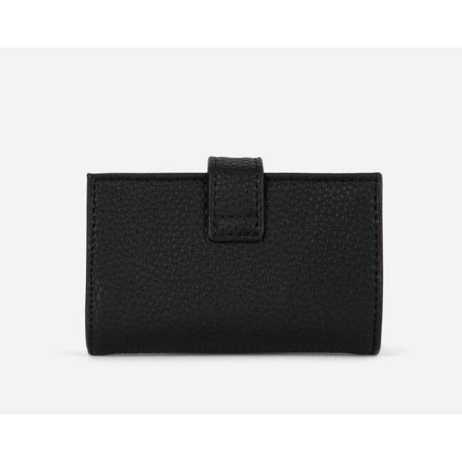Matt & Nat Crepe Grain Black Cardholder