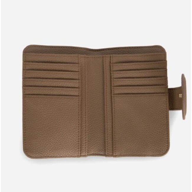Matt & Nat Float Small Grain Wallet in Toffee