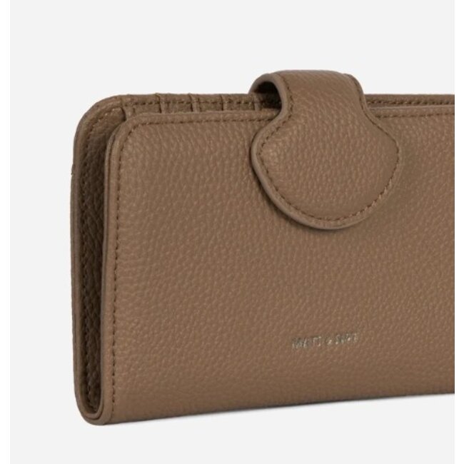 Matt & Nat Float Small Grain Wallet in Toffee