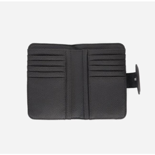 Matt & Nat Float Small Grain Wallet in Coal